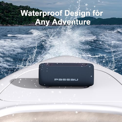 Portable Bluetooth Speaker 40W Stereo Sound IPX5 RGB Lights Q99996