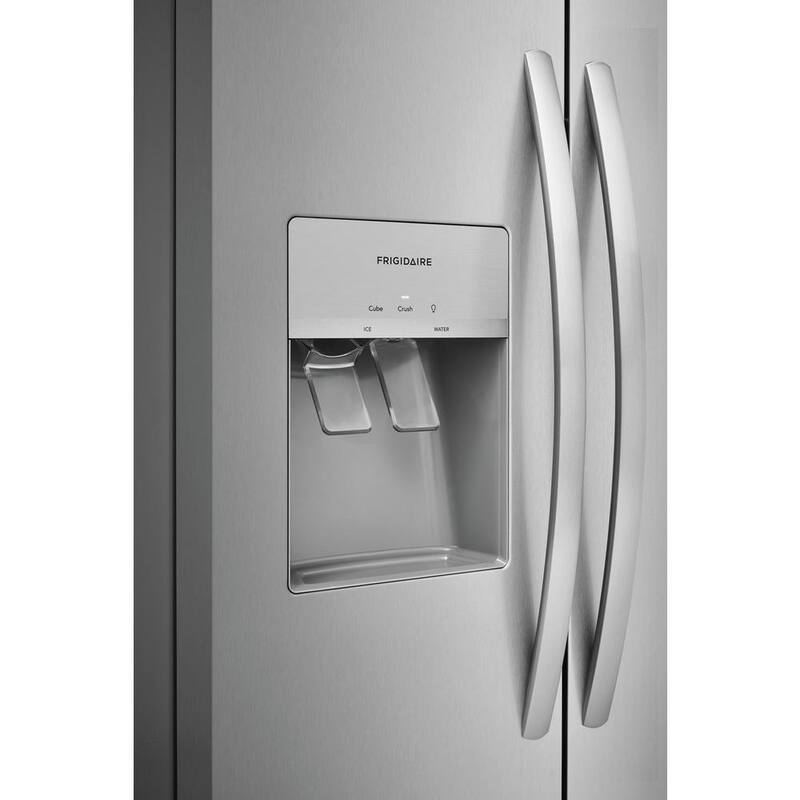 36 in. 25.6 cu. ft. Side by Side Stainless Steel Refrigerator O891632