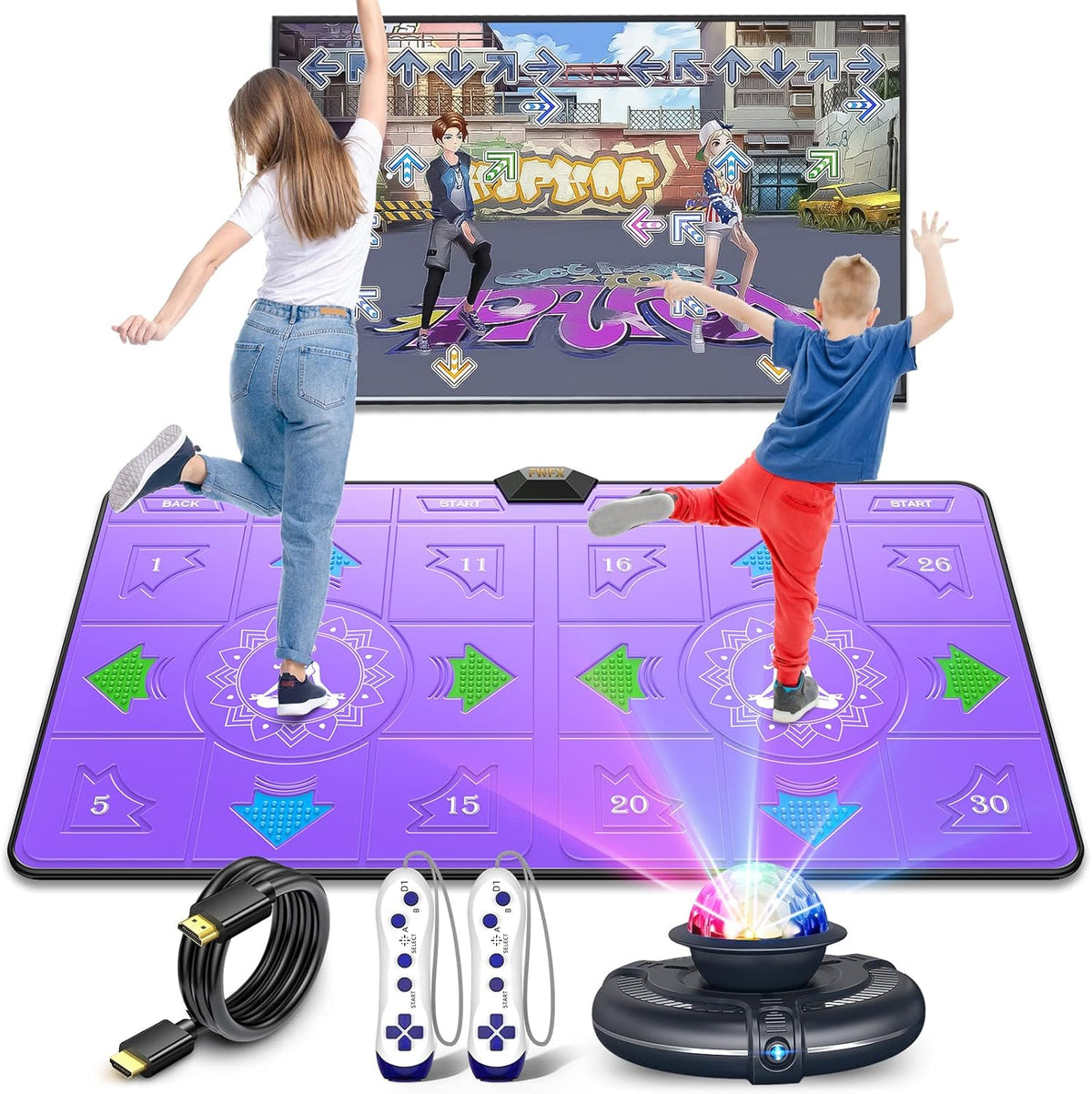 Electronic Dance Mat with HD Camera Y673585