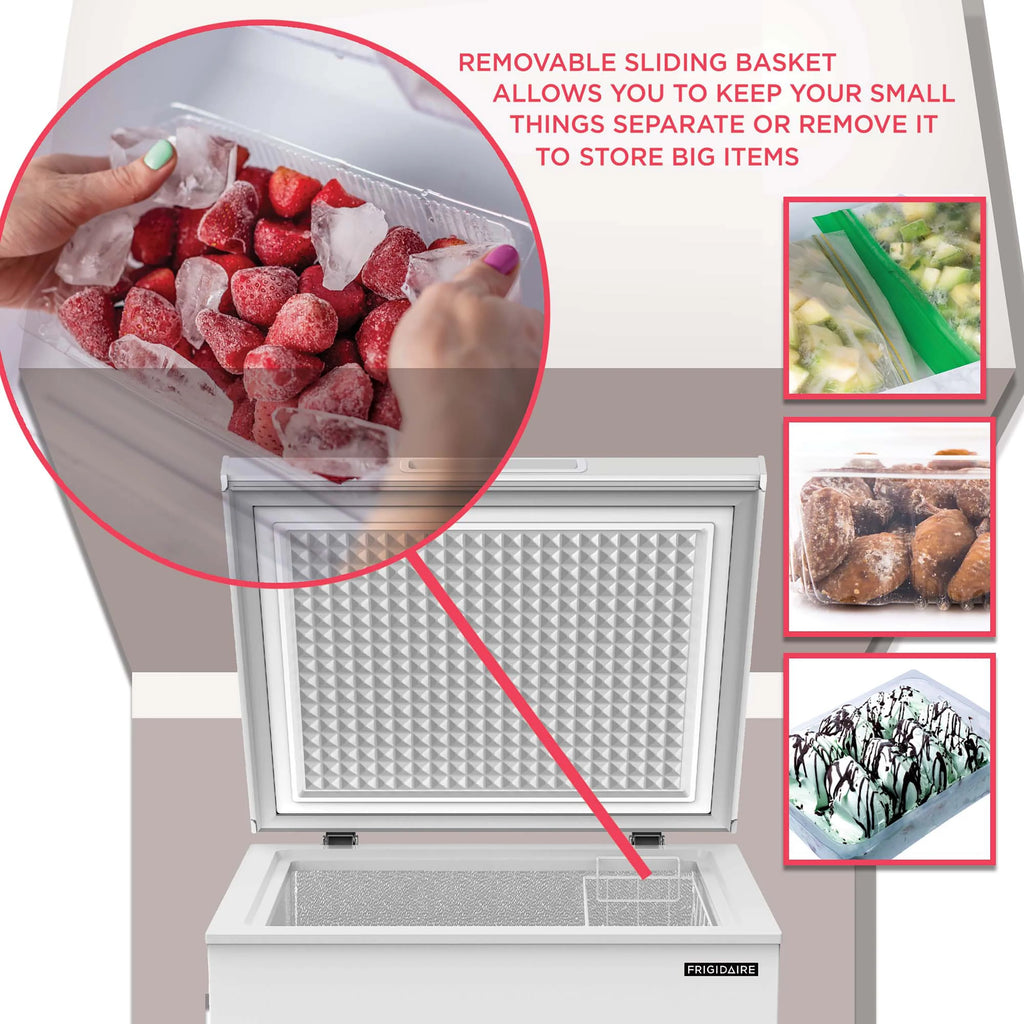 7.0 Cu. ft. White Chest Freezer B28152