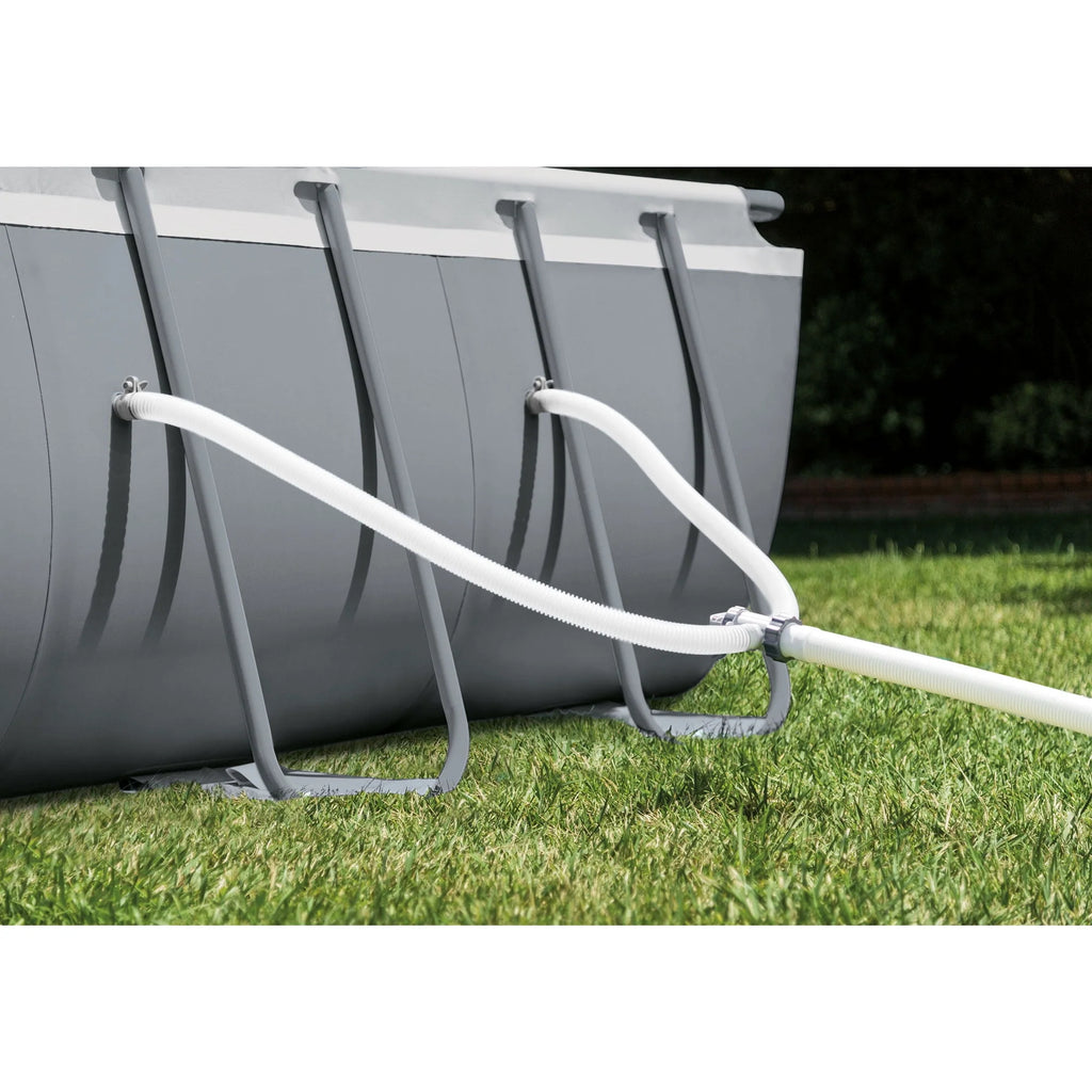 24' x 12' x 52 Rectangular Frame Swimming Pool with Sand Filter X416