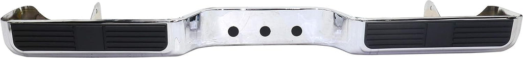 Chrome Step Bumper Face Bar with Step Pad L96073