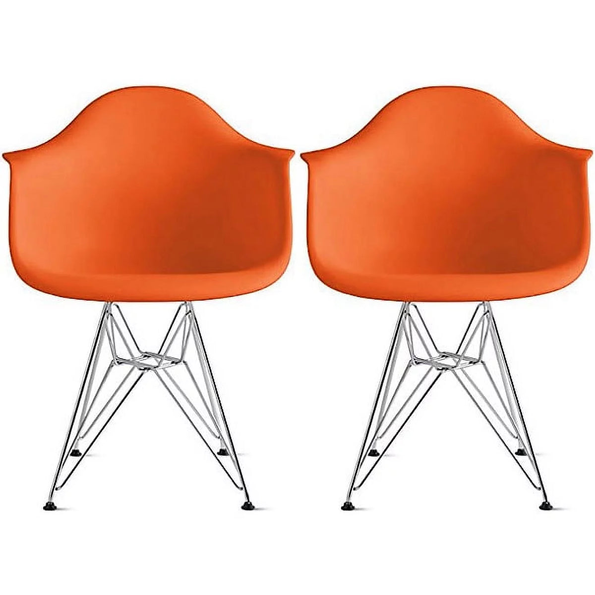 Dining Chair Set of 2 Red E7544