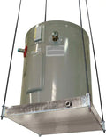 Ceiling Mounted Water Heater Platform with Steel Drain, Up To 20 Gallons A7956
