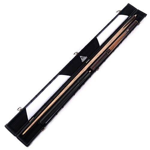Handmade 57 Rosewood 3/4 Piece Snooker Cue with Black Case and Extension D544438