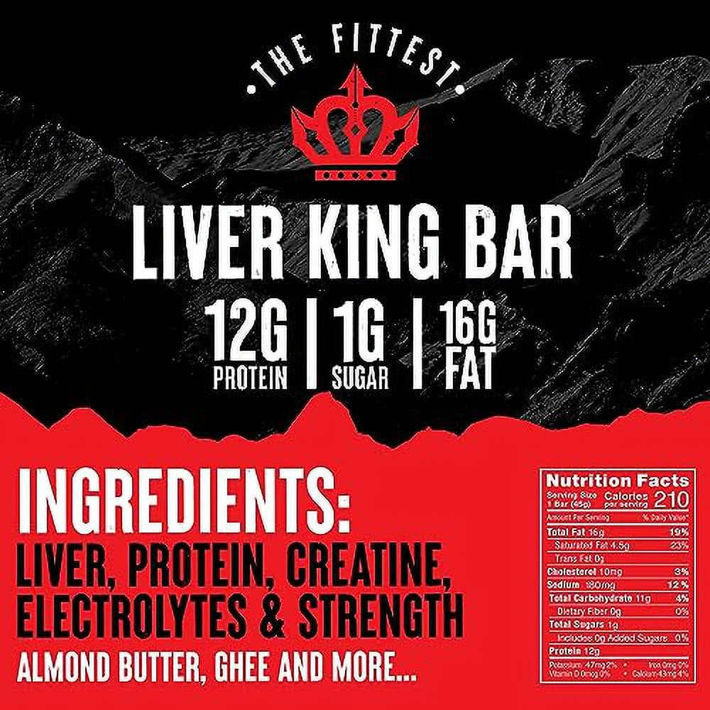 Nutritional Food Bar - Keto, Gluten Free - 1.59oz - Pack of 12 I6294