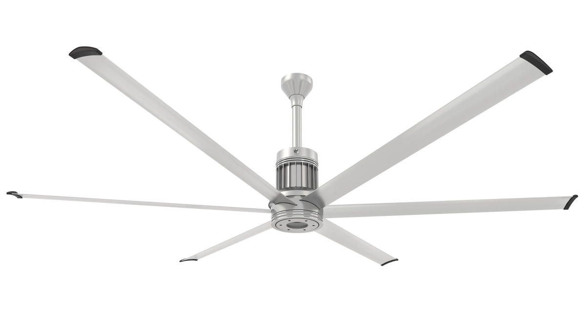 Brushed Aluminum Ceiling Fan E695
