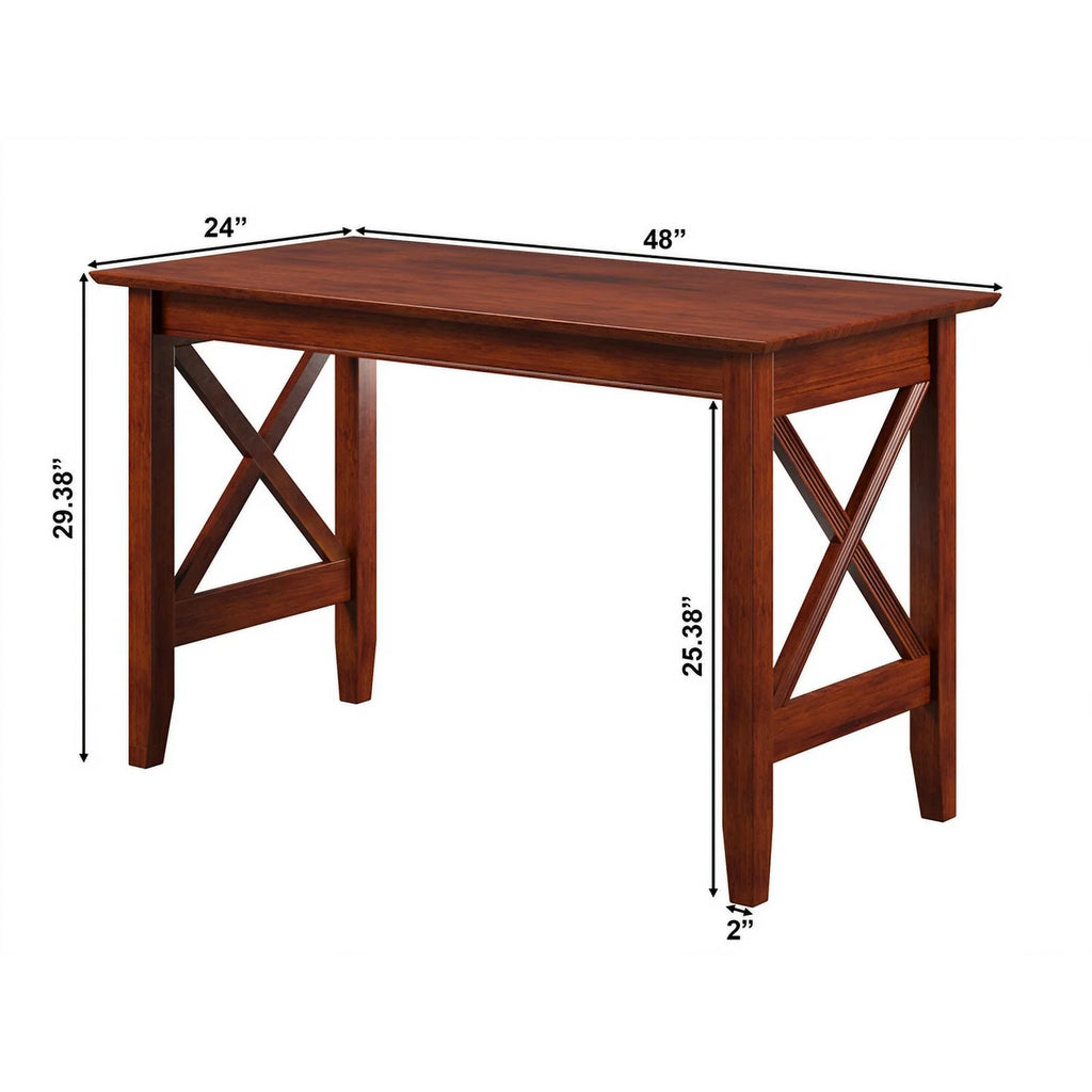 Solid Wood Writing Desk in Walnut G638