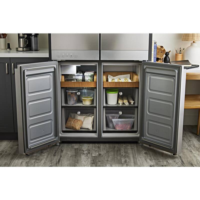 36 in. W Counter-Depth 4-Door Refrigerator W68828