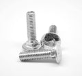 22 x 3 x 22 Coarse Thread Grade 5 Carriage Bolt Medium Carbon Steel Zinc Plated S21196