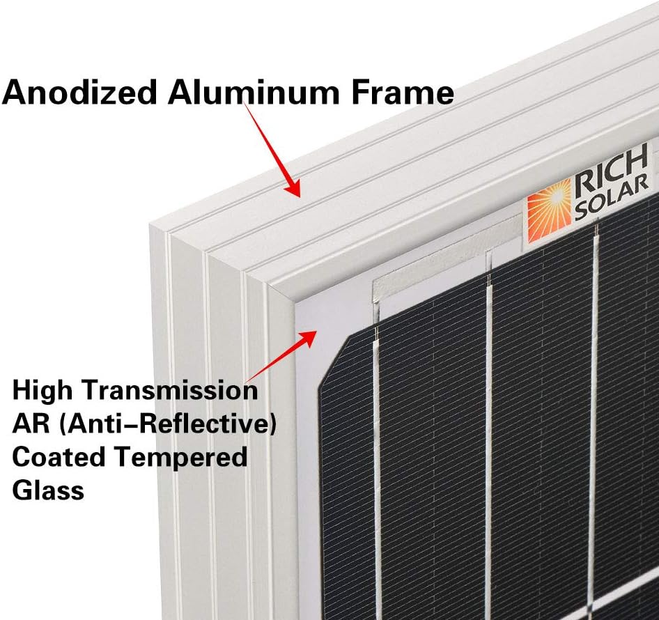 200 Watt 12 Volt Monocrystalline Solar Panel F7799