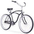 Black 26" 3-Speed Beach Cruiser Bike N415357