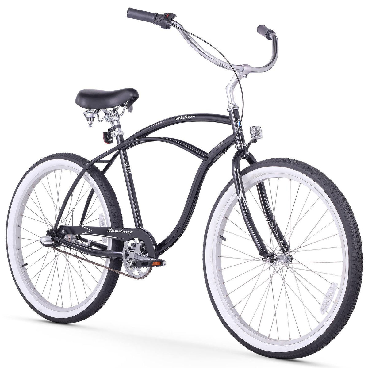 Black 26" 3-Speed Beach Cruiser Bike N415357