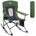 Folding Camping Rocking Chair with Cup Holder and Carry Bag B509