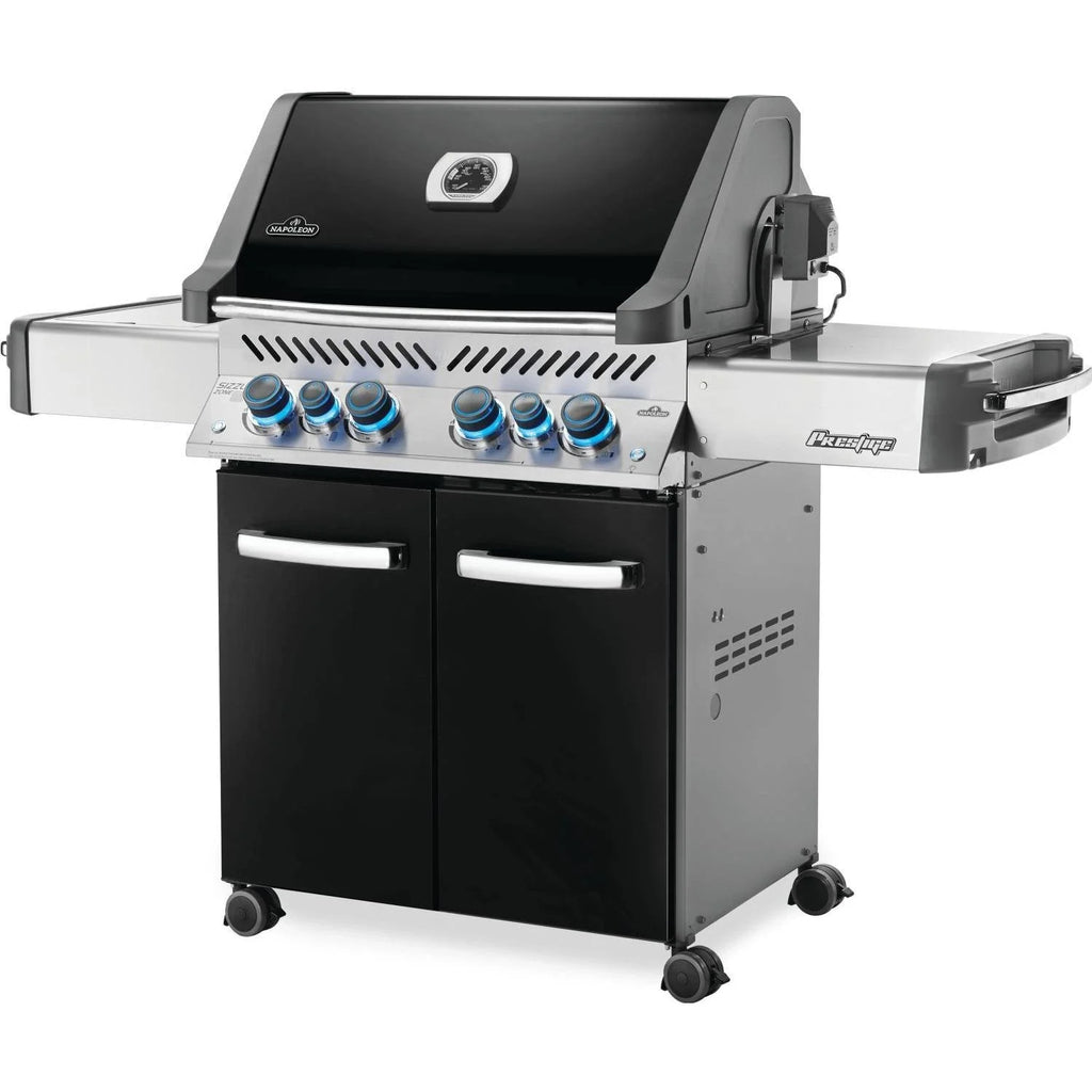 Propane Gas Grill With Infrared Rear Burner And Infrared Side Burner S308422