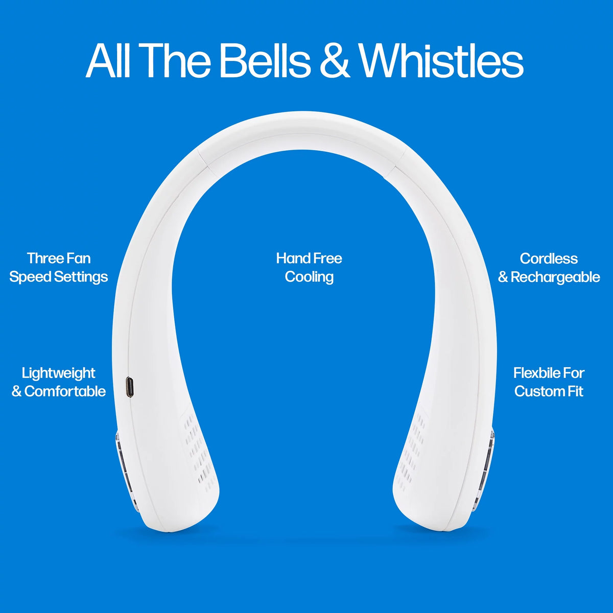 Wearable Personal Neck Cooler and Air Cooler C39909