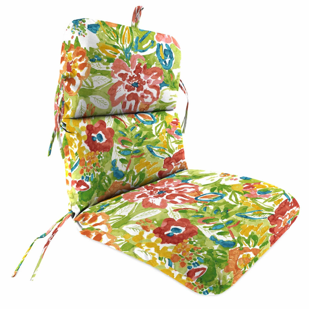 22 x 45 in. Rectangular Outdoor Chair Cushion with Ties H192