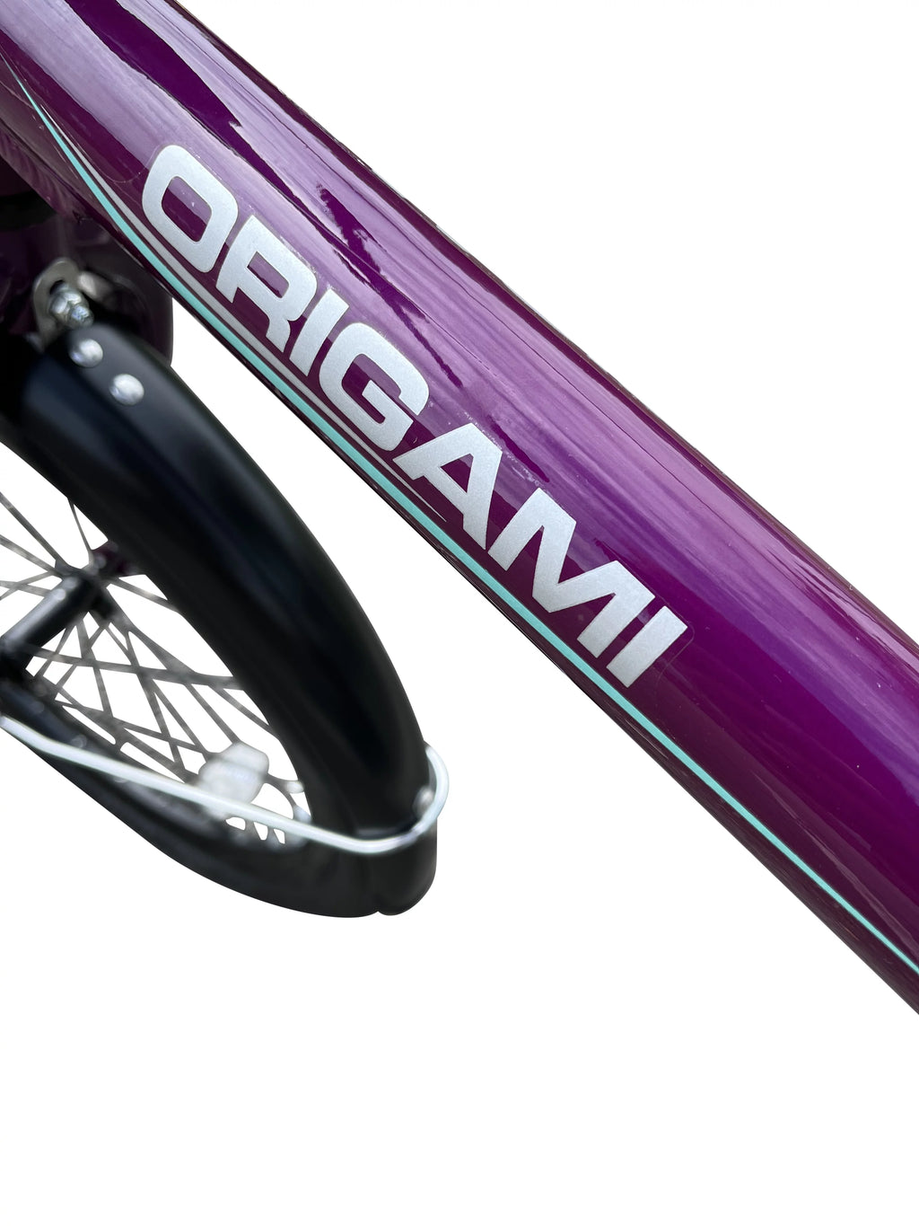 Purple Lightweight Aluminum Folding Bike G14378