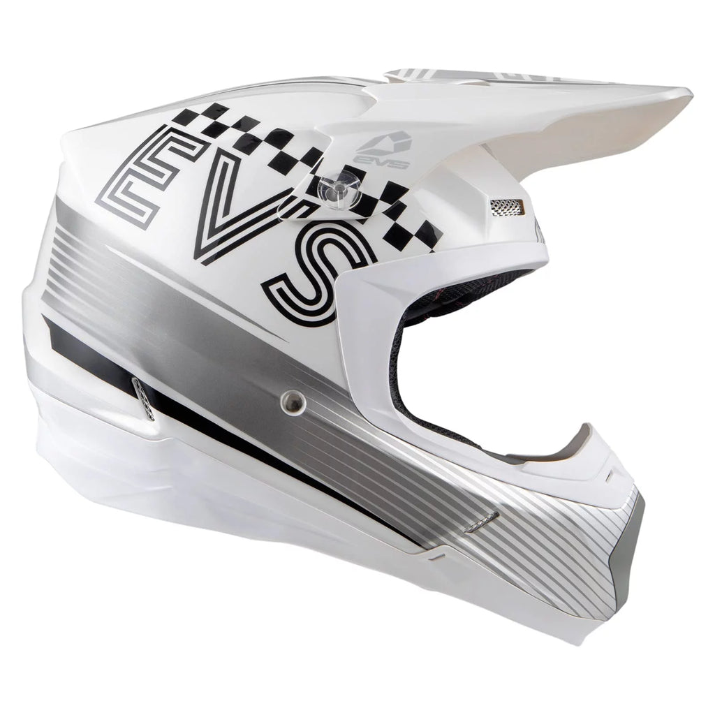 White Large Full Face Motorcycle Helmet I499
