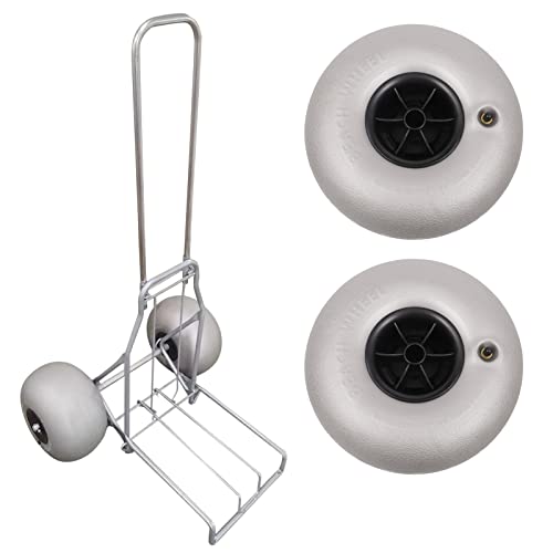 2 Pcs 10" Kayak Beach Wheels J648926