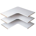 3 Shelves Manufactured Wood O68704