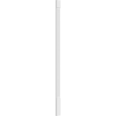 Fluted PVC Pilaster with Capital and Base (Pair) M2251