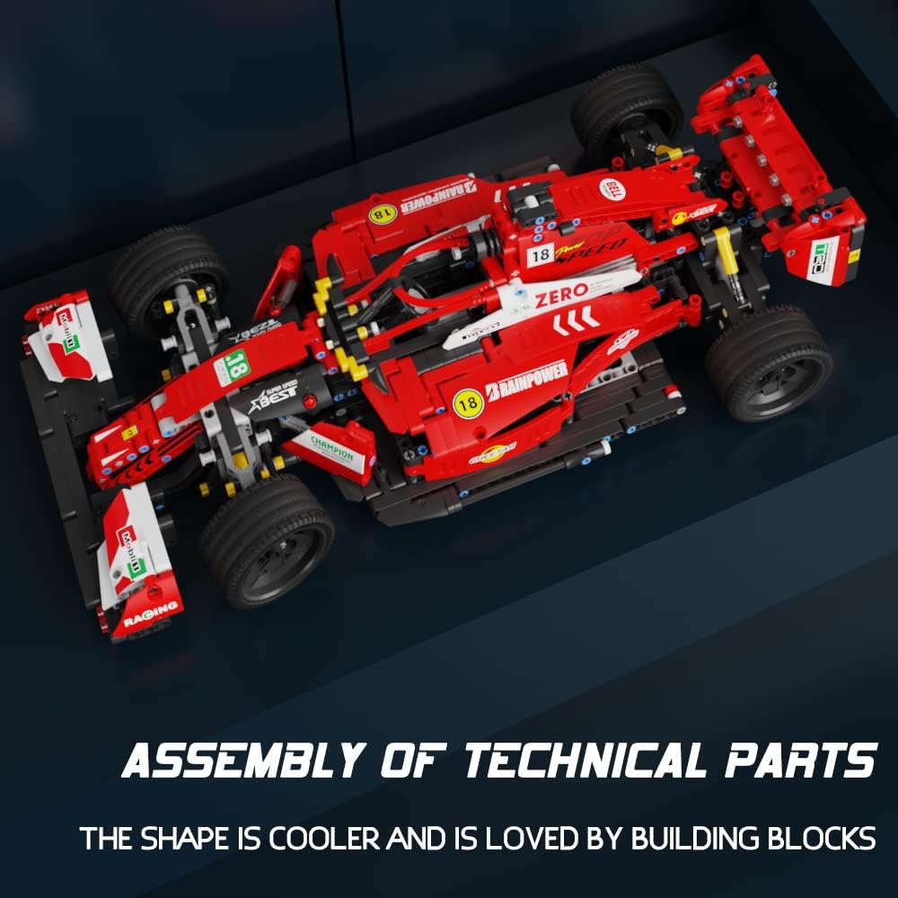 1:8 Scale Car Building Blocks Set 1308 Pieces Pack of 2 B9361