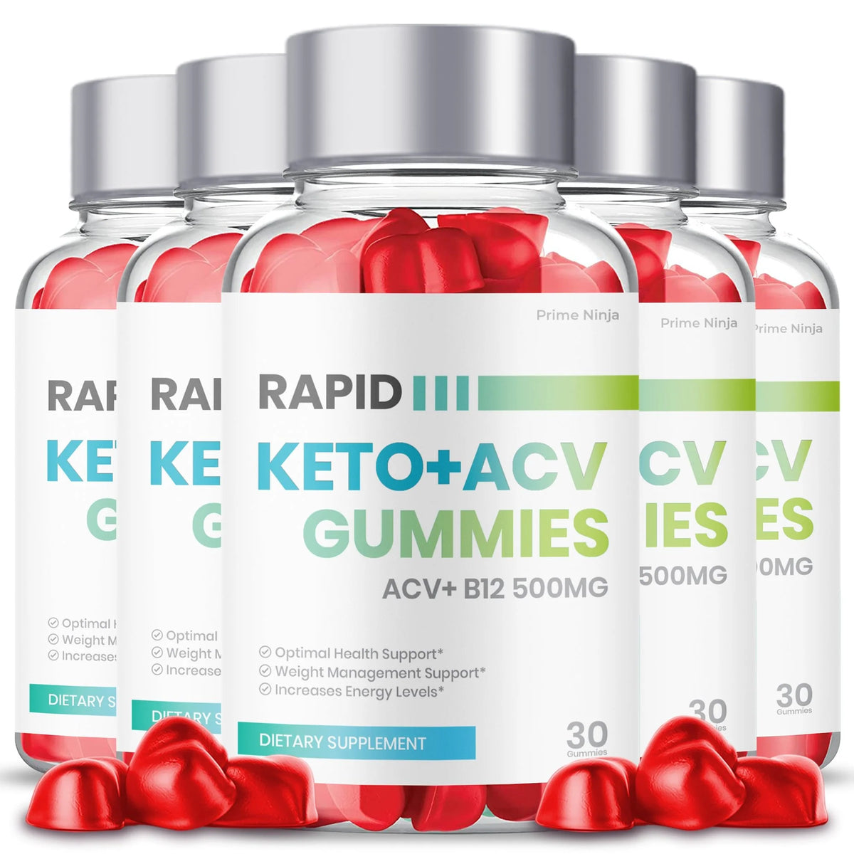 Keto ACV Gummies 5 Pack N3528