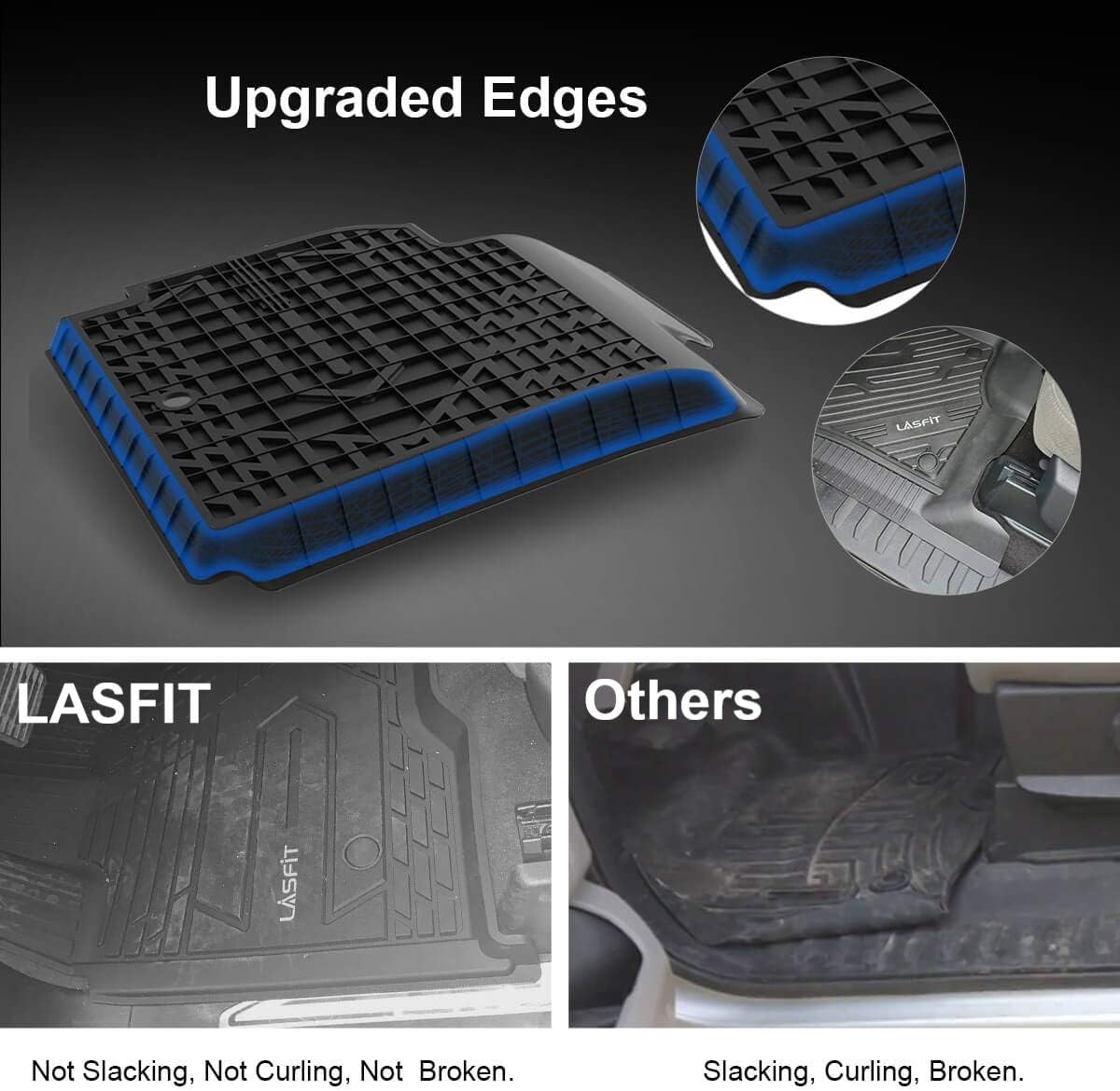 All Weather Custom Fit TPE Front & Rear Floor Liners T8857