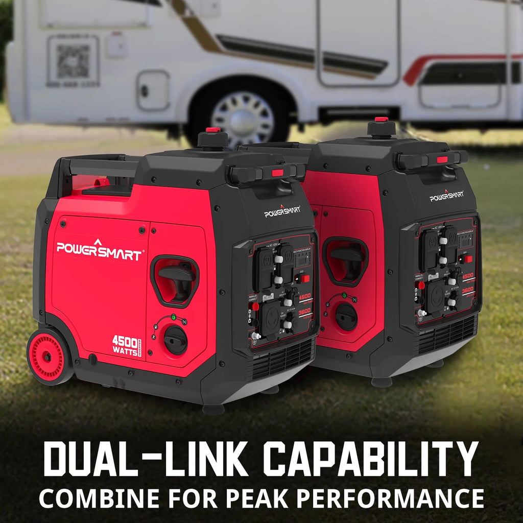 4500 Watt Portable Inverter Gas Generator E6061