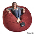 5-Foot Round Corduroy Bean Bag Chair P222978