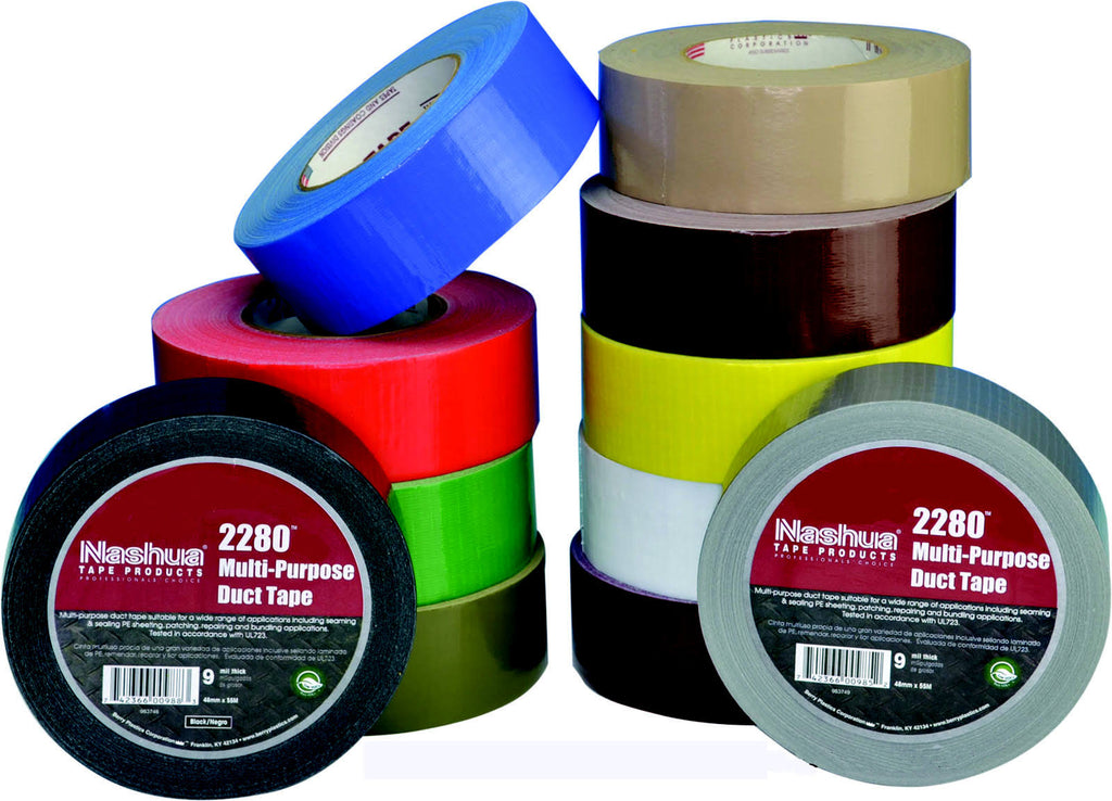 White Duct Tape 48mm x 55m Case of 24 M961