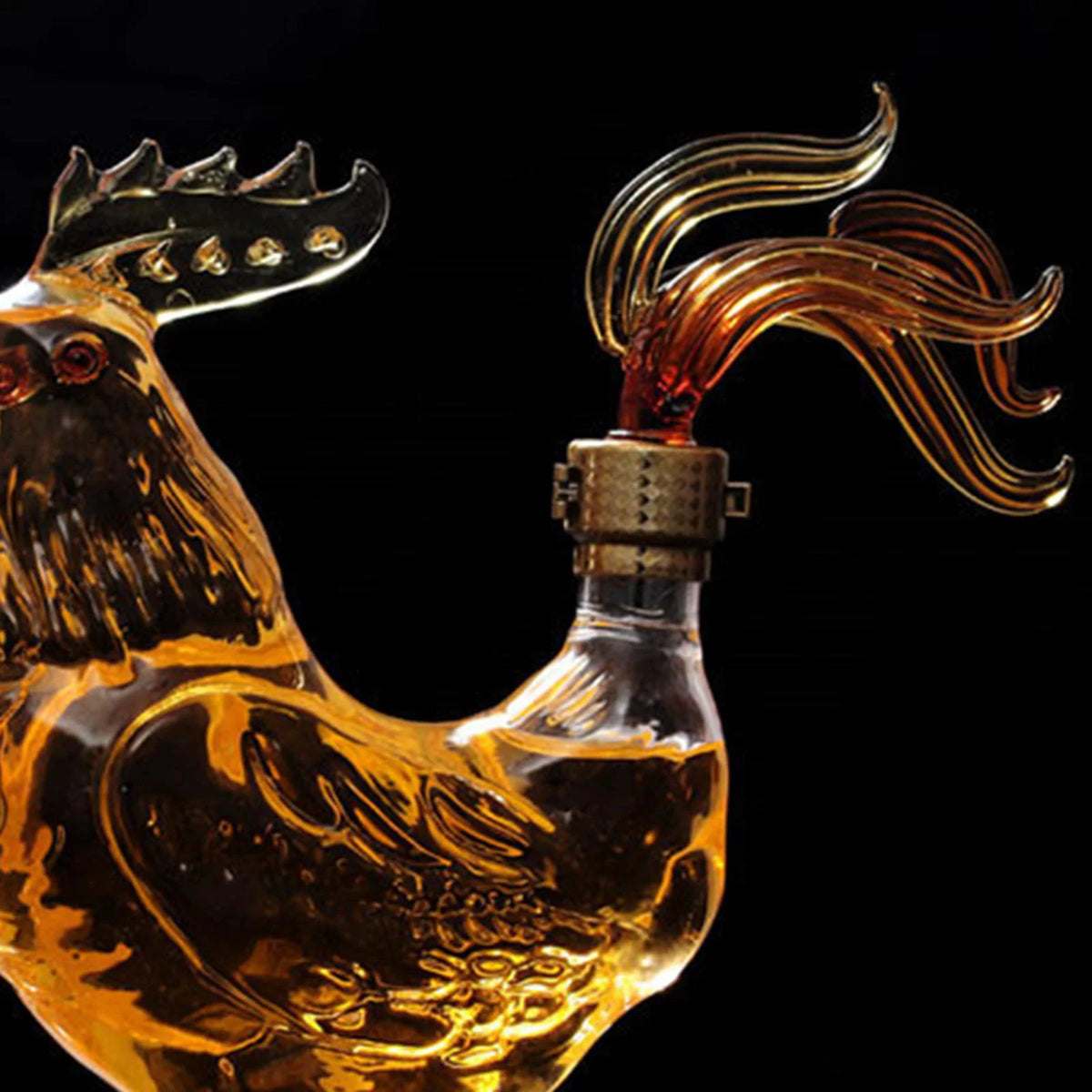Hand-Blown High Borosilicate Glass Decanters X931513