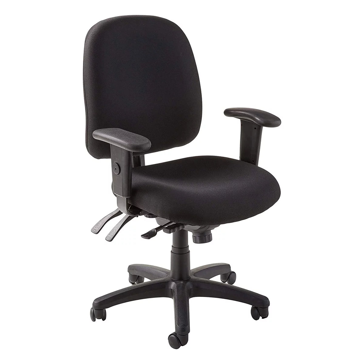 Black Ergonomic Office Desk Chair with Armrests M638839