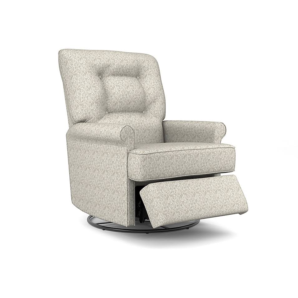 Oatmeal Swivel Glider Recliner I337846