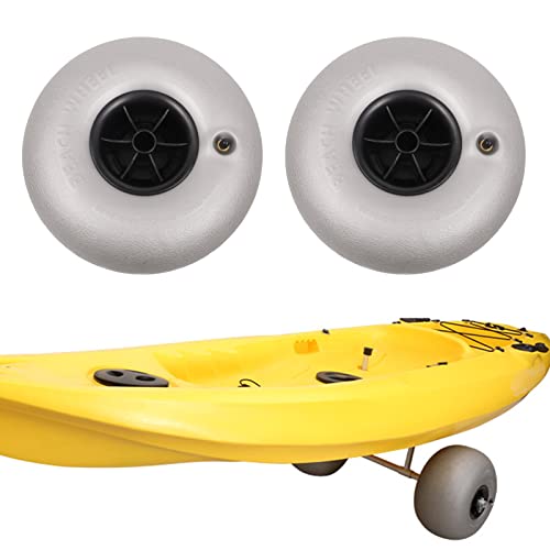 2 Pcs 10" Kayak Beach Wheels J648926