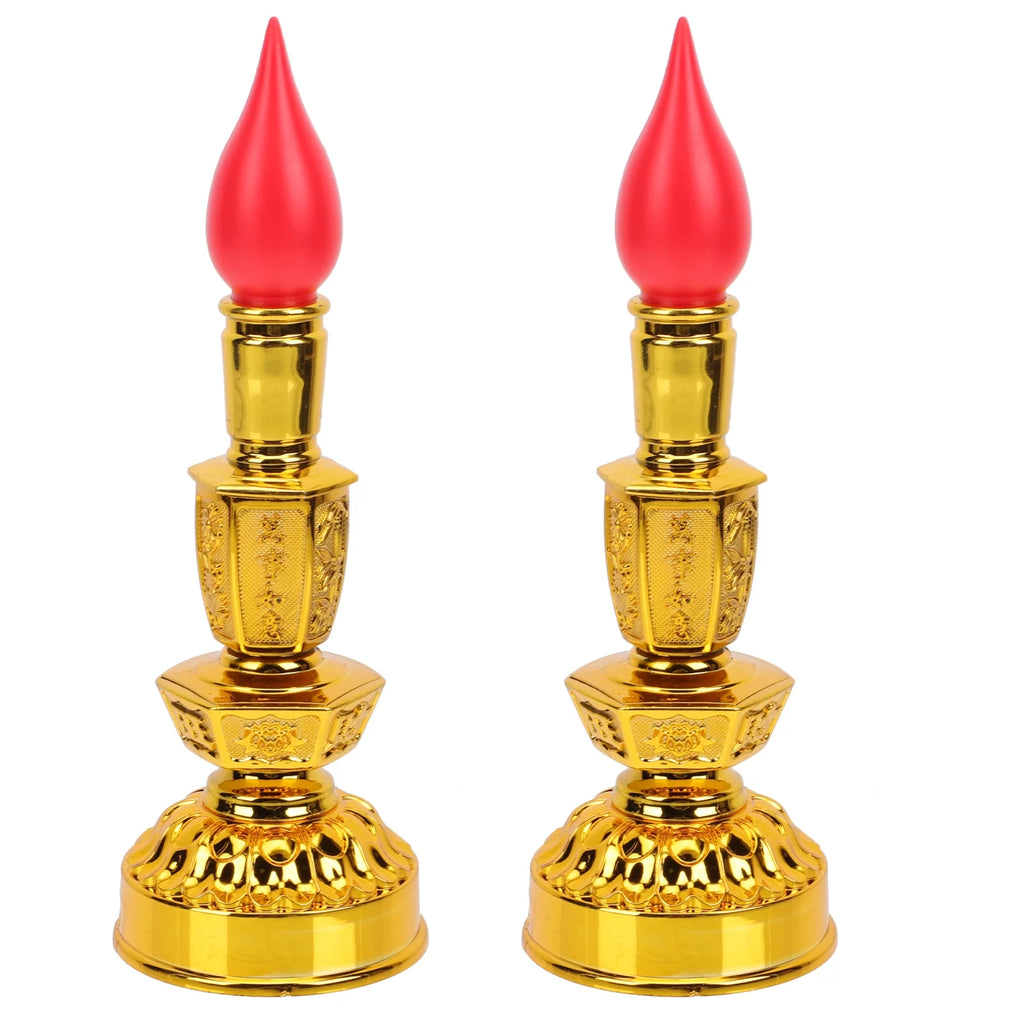 Red Flameless LED Candles Y726511