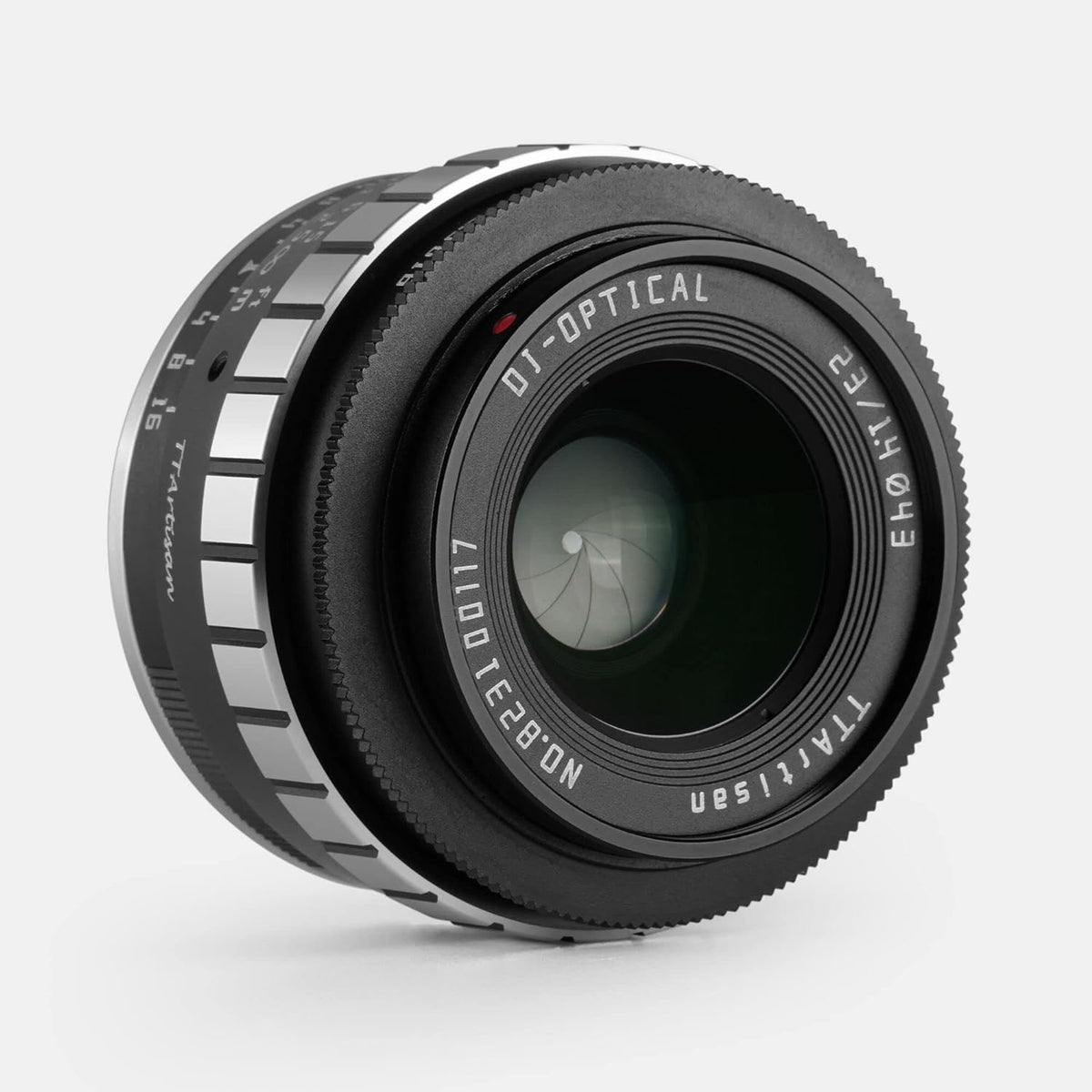 23mm F1.4 APS-C Manual Focus Prime Lens MFT M4/3 Mount Black Silver Q2583