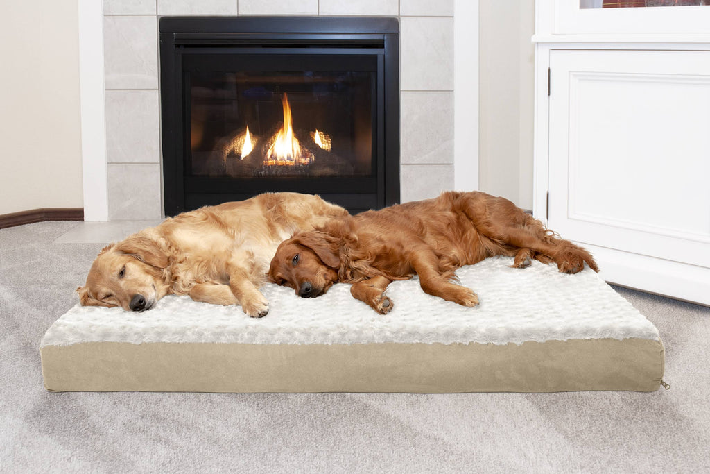 Memory Foam Plush Pet Bed A29922