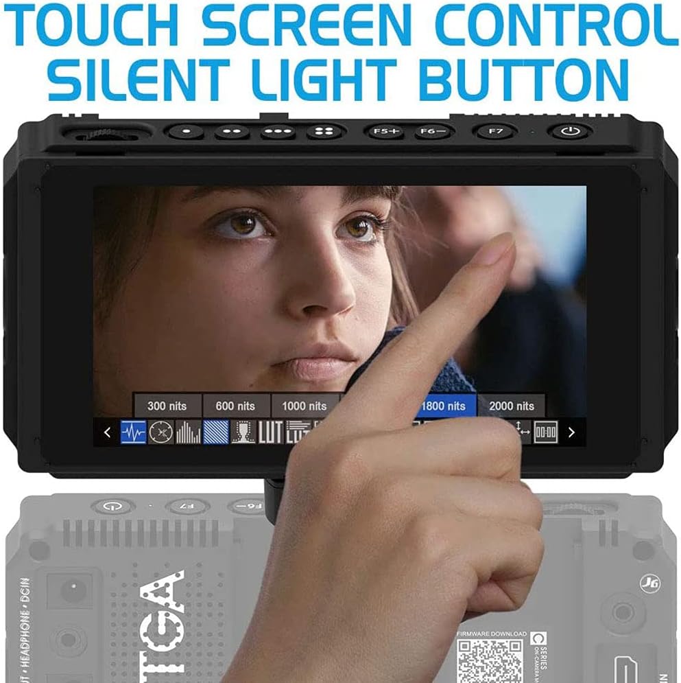 5 Inch IPS DSLR Camera Field Monitor Touch Screen 4K HDMI U2102