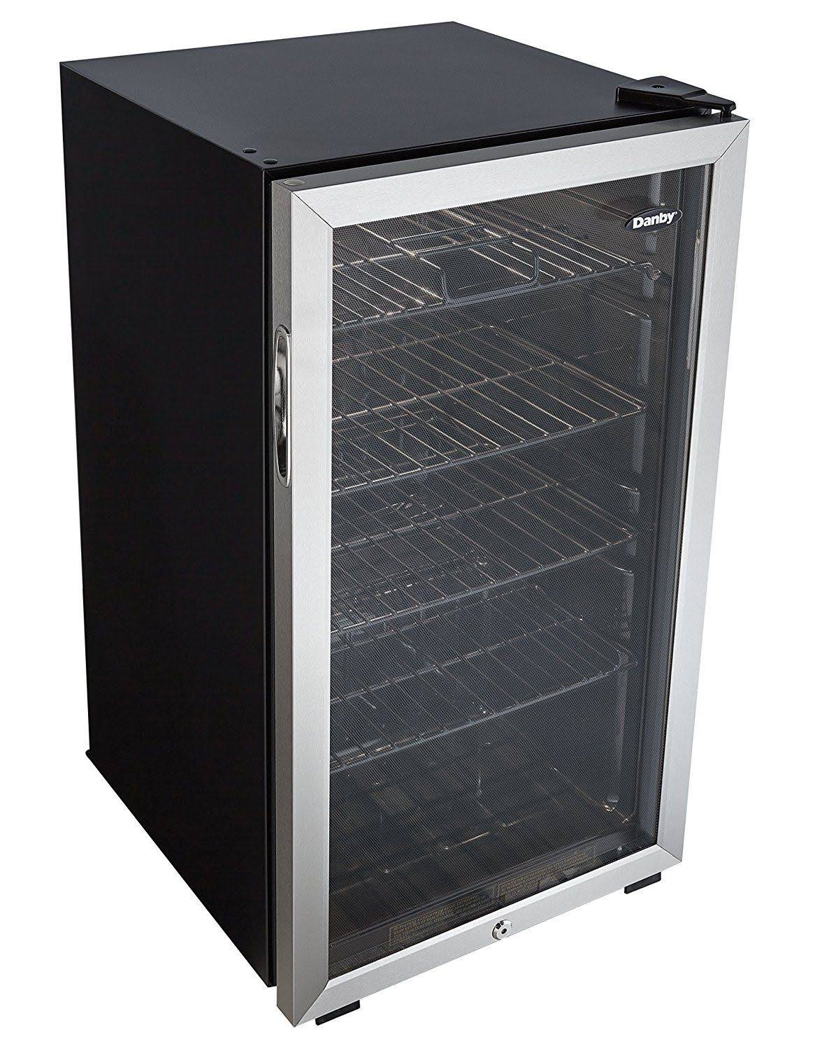 120 Can Stainless Steel Beverage Center B856