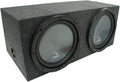 Dual 12 Loaded Sub Box Rearfire Enclosure A966