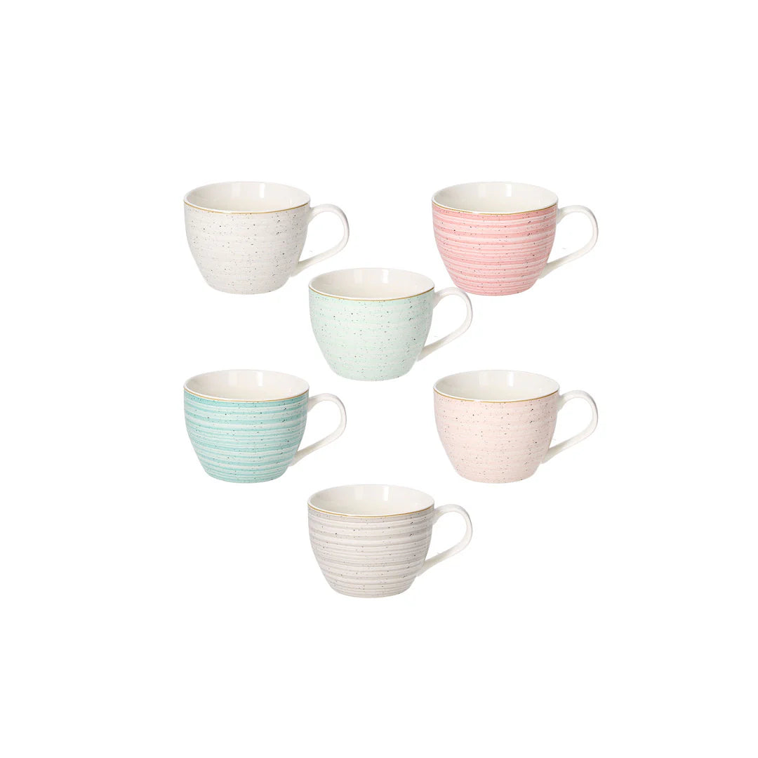 Bamboo Breakfast Cup Set of 6pcs U8034