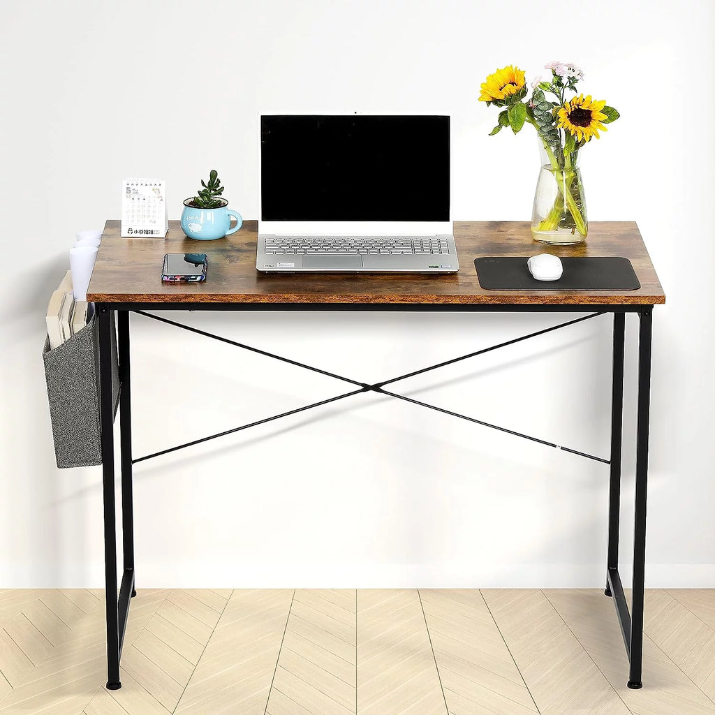 40 inch Wooden Desk with Storage Bag E29537