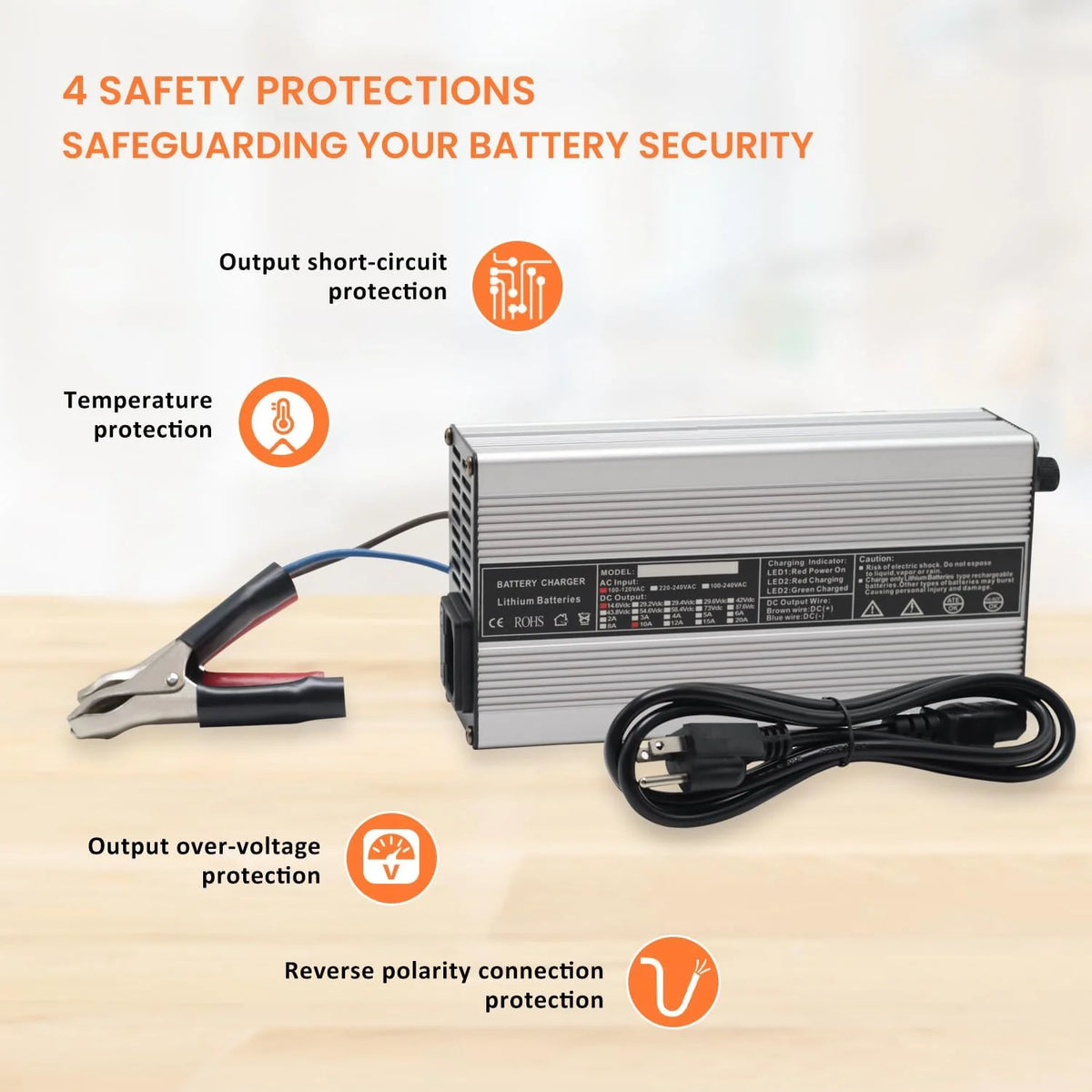 12V 100AH LiFePO4 Lithium Battery Z7102