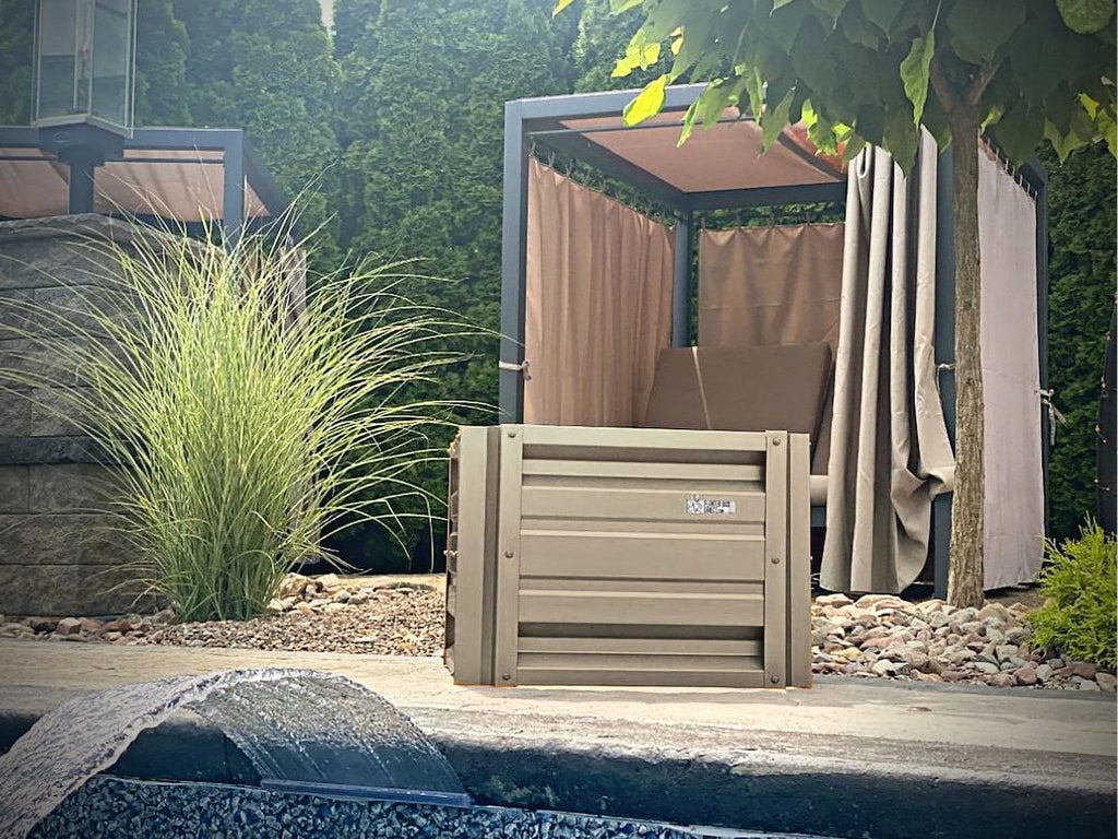 2 x 2 Metal Planter Box Galvalume Steel 24 x 24" Z83256