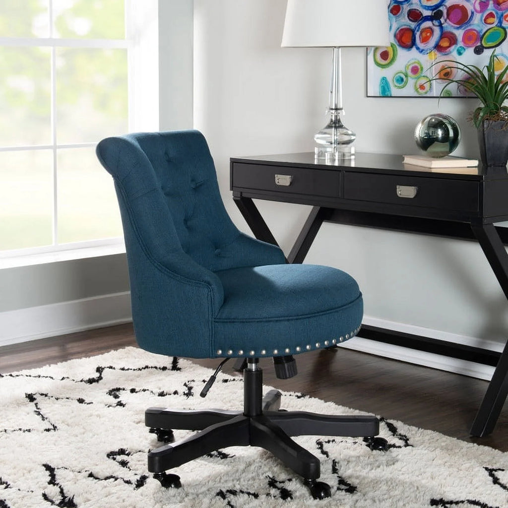 Beige Adjustable Swivel High Back Task Chair Z22671