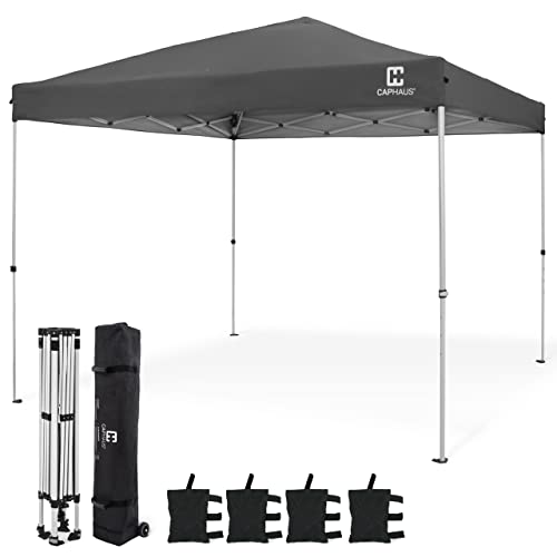 12ft x 12ft White Pop Up Canopy Tent with Wheeled Carry Bag G3729