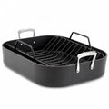 Hard Anodized Nonstick Roaster with Rack N843802