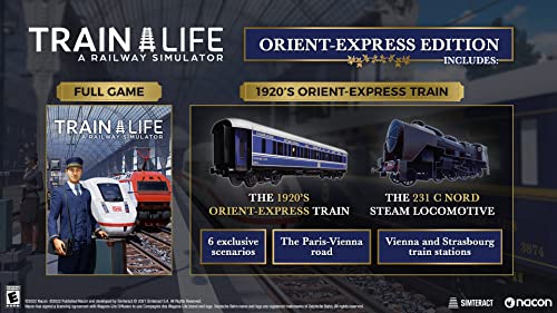 Train Life: A Railway Simulator - The Orient-Express Edition Nintendo Switch K117647